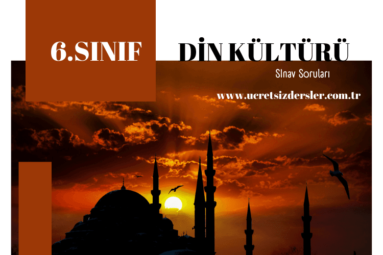 6.sinif din kulturu